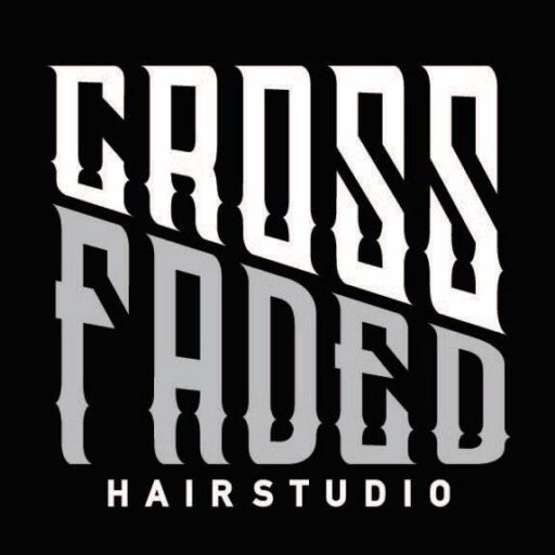 Crossfaded Hair Studio logo